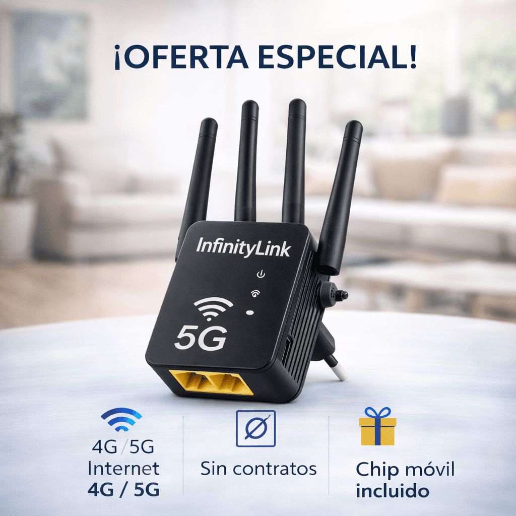 InfinityLink - Dispositivo de internet satelital portátil disponible en Colombia